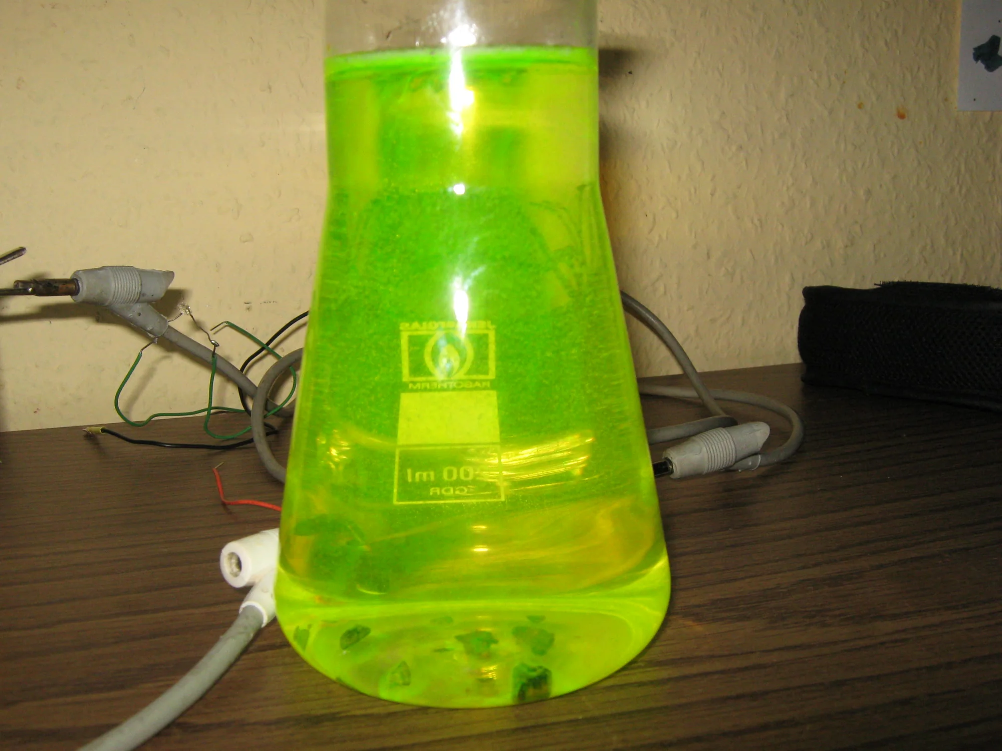 experimenting with chemiluminescence, 2009